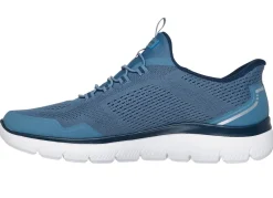 SKECHERS, sportliche Herren-Sneaker, mit geformter Slip-Ins Fersenplatte