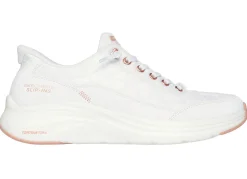SKECHERS, stylische Damen-Sneaker, mit geformter Slip-Ins Fersenplatte