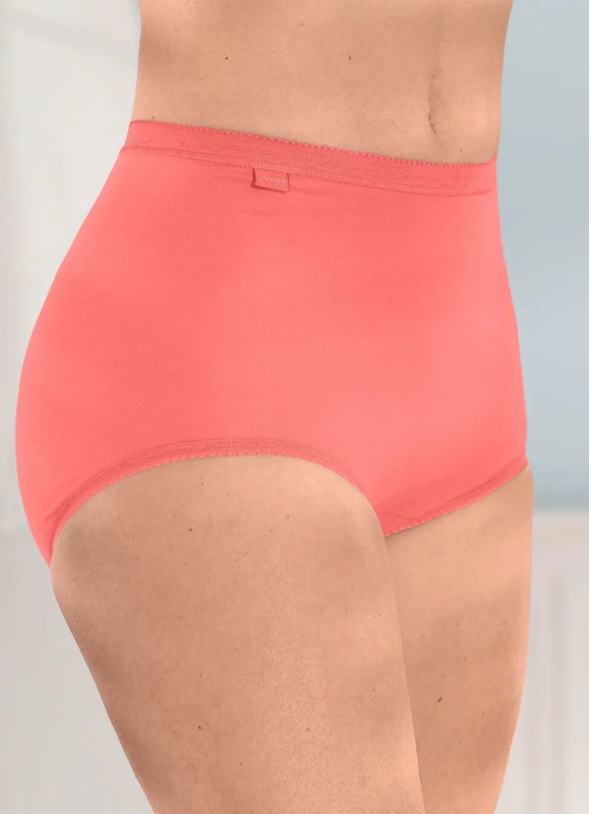 Sloggi Viererpack Slips mit elastischen Abschlüssen