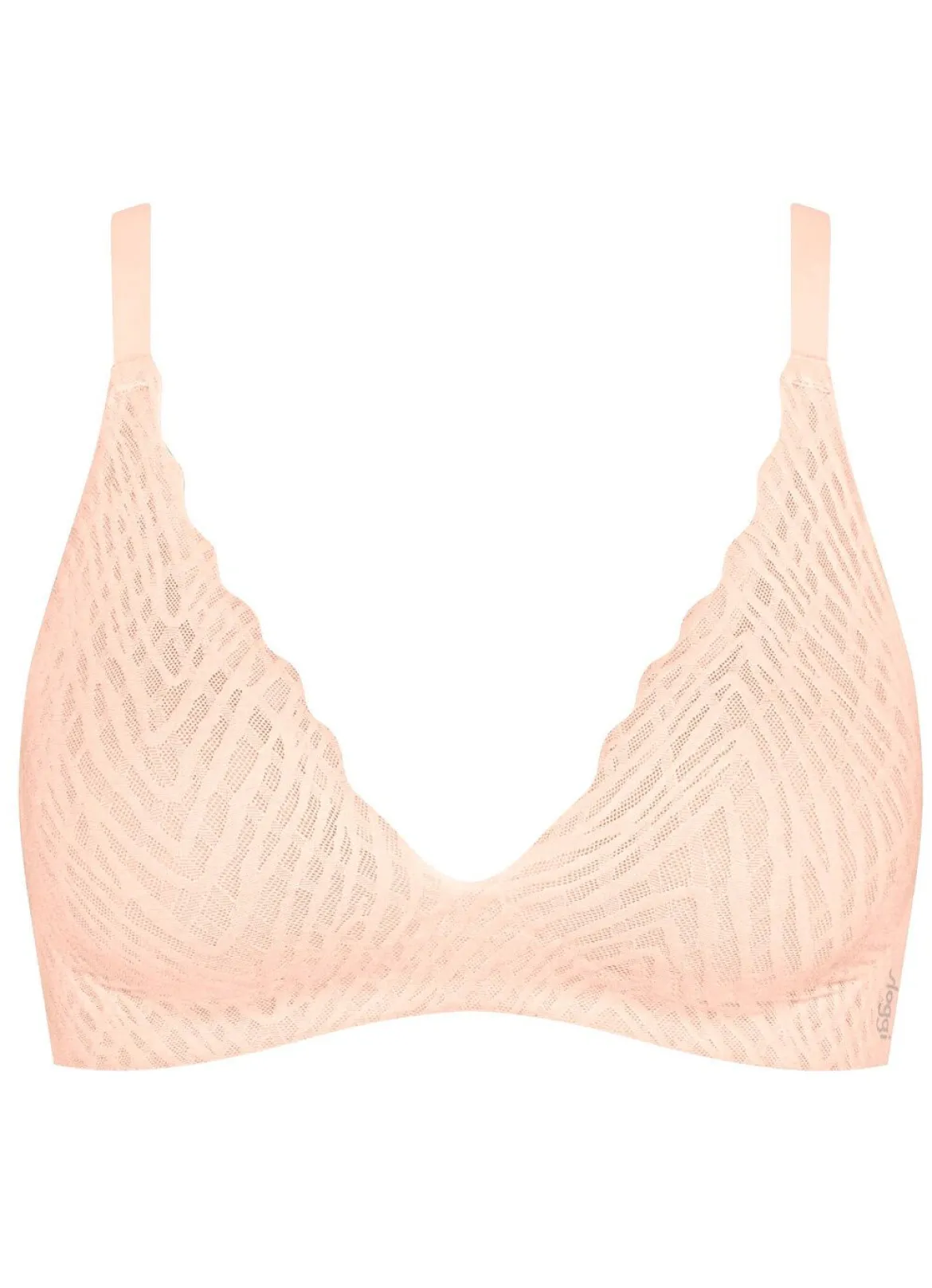 sloggi ZERO Feel-Push-up-BH mit Elastikspitze