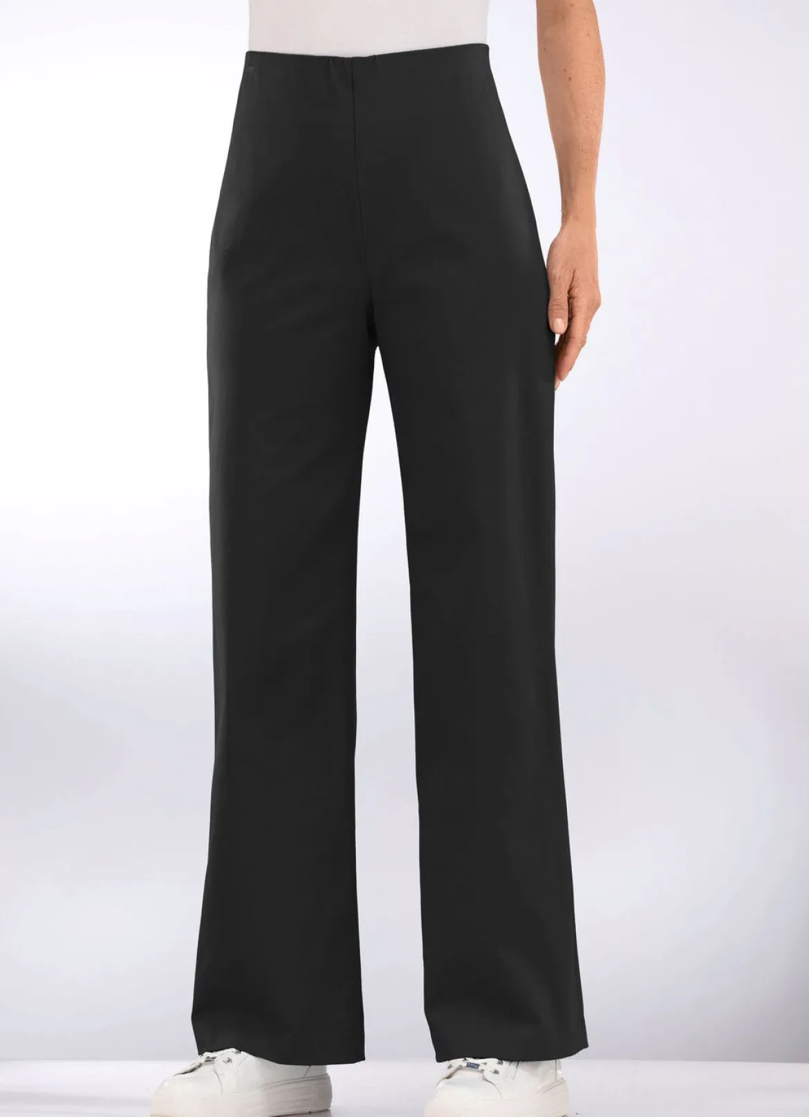 Soft-Stretch-Hose in modischer Weite