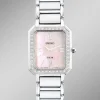 Solar-Damenuhr mit Swarovski-Kristalle