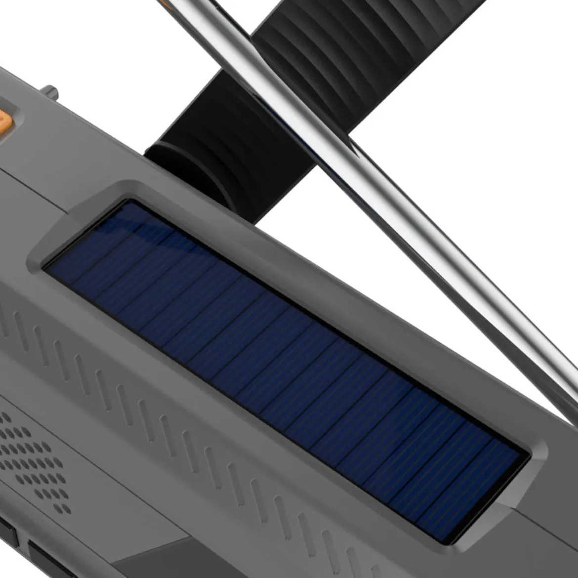 Solarkurbel-Radio mit DAB+ und UKW-Tuner