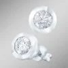 Solitär-Ohrstecker mit Brillanten