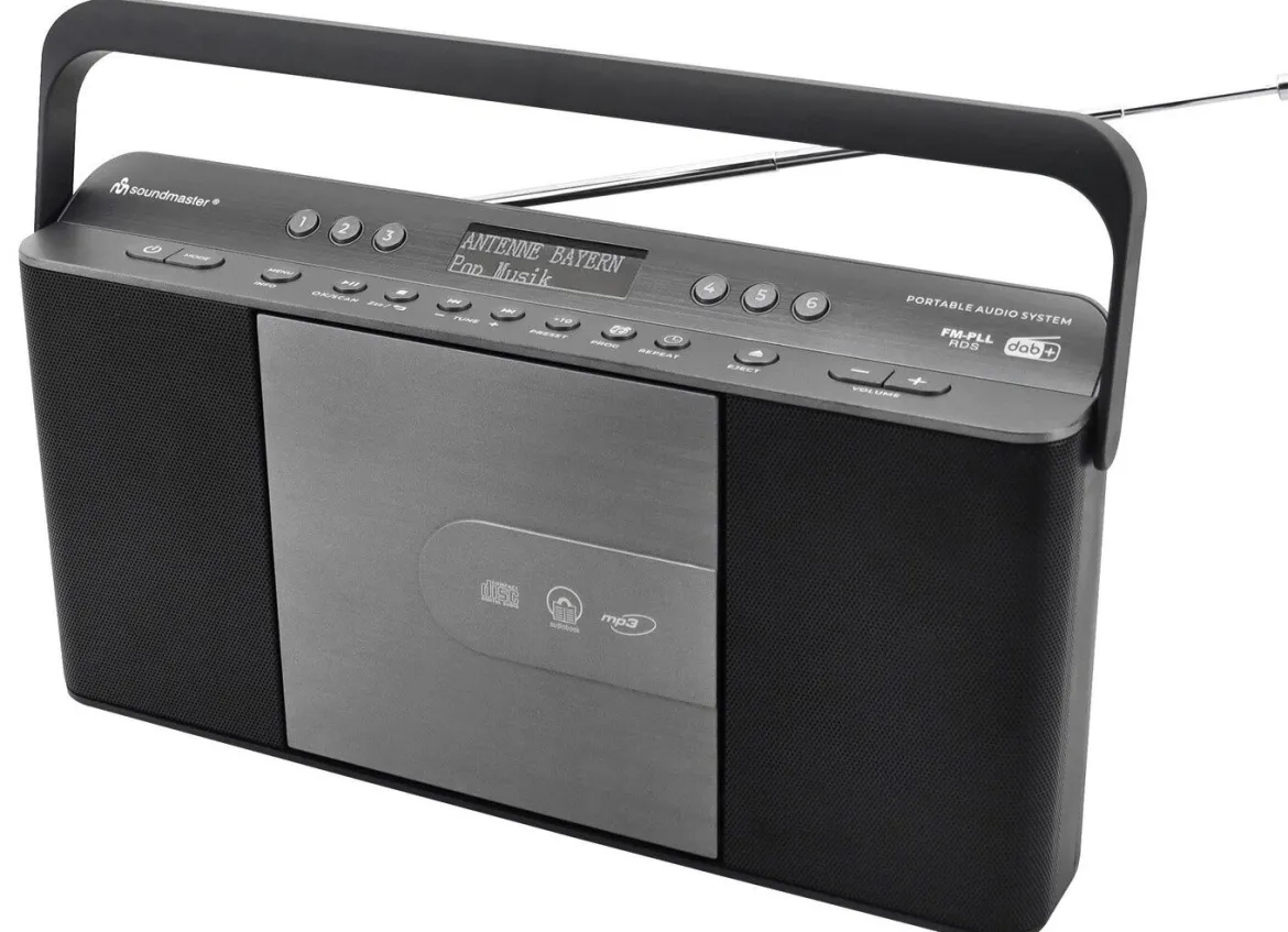 Soundmaster CD-Kofferradio RCD1870SW