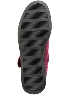 Spangenschuh aus weichem Filz