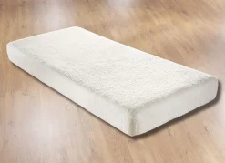 Spannbetttuch mit Sherpa-Teddy-Plüsch für kuschelig warme Nächte