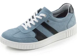 Sportliche Damen-Schnürschuhe, Weite H, mit herausnehmbarem Fußbett