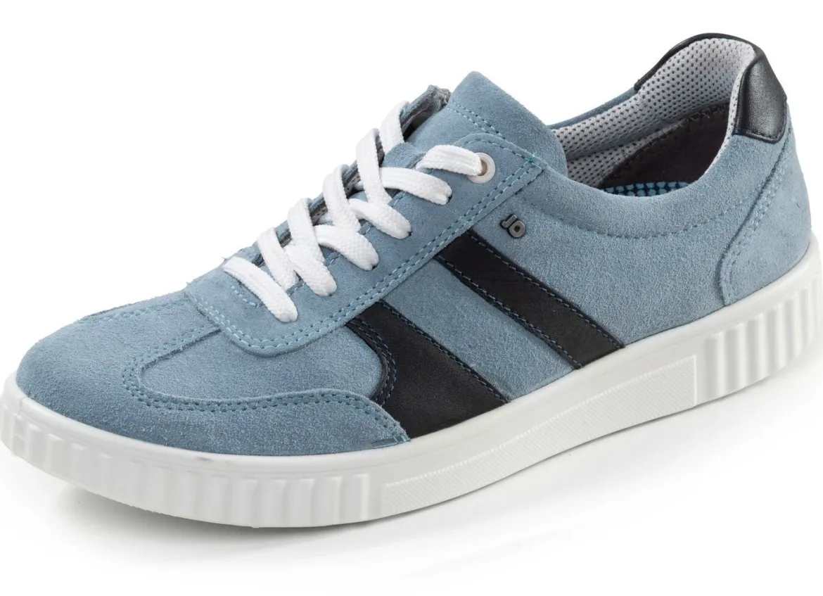 Sportliche Damen-Schnürschuhe, Weite H, mit herausnehmbarem Fußbett