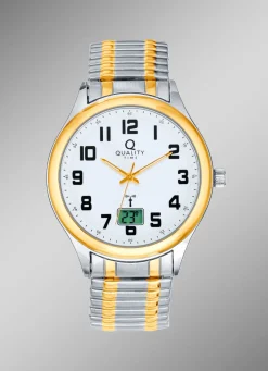 Sportliche Funk-Herrenuhr der Marke Quality Time