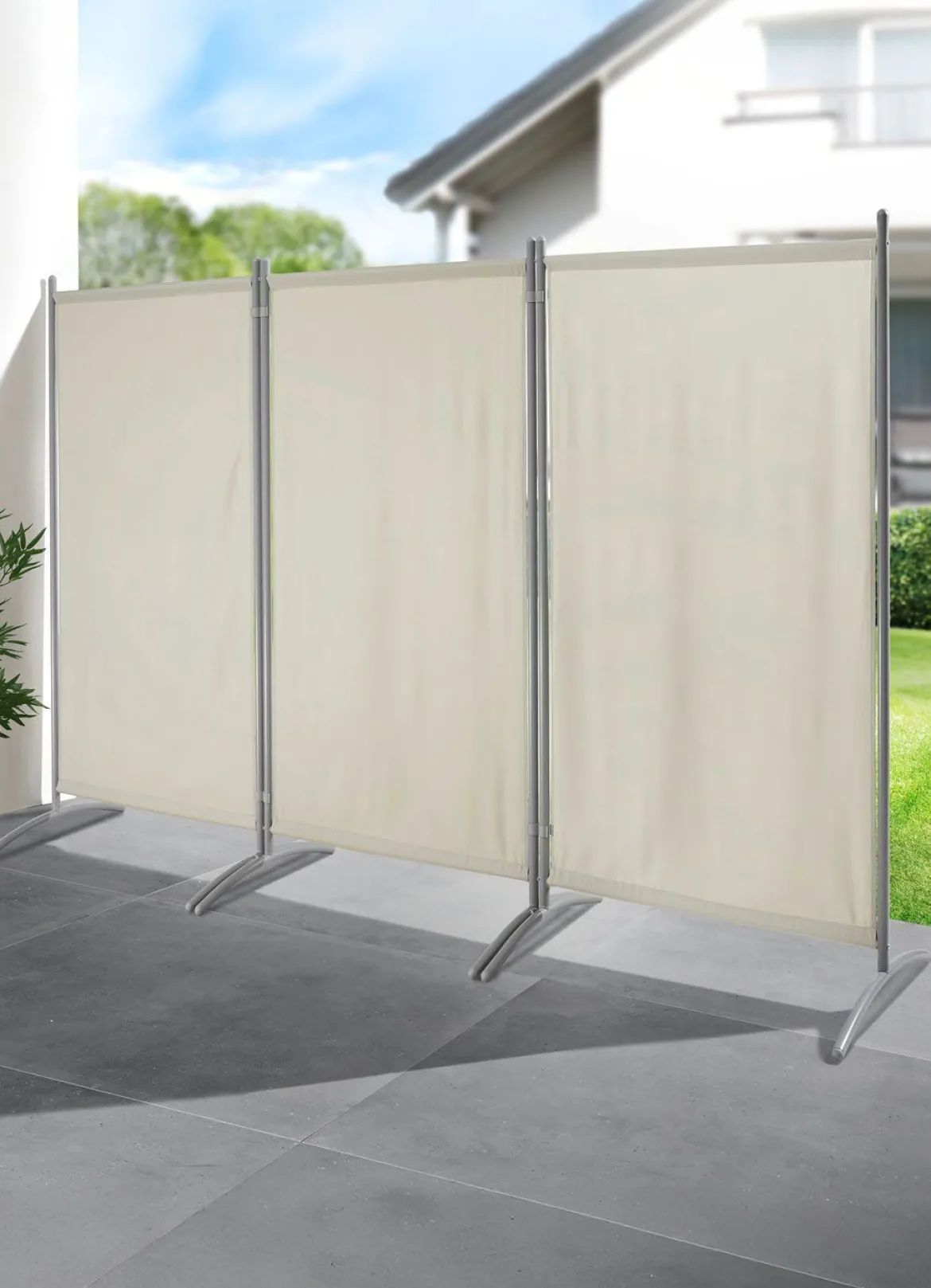 Standfeste Stellwand, 3-teilig