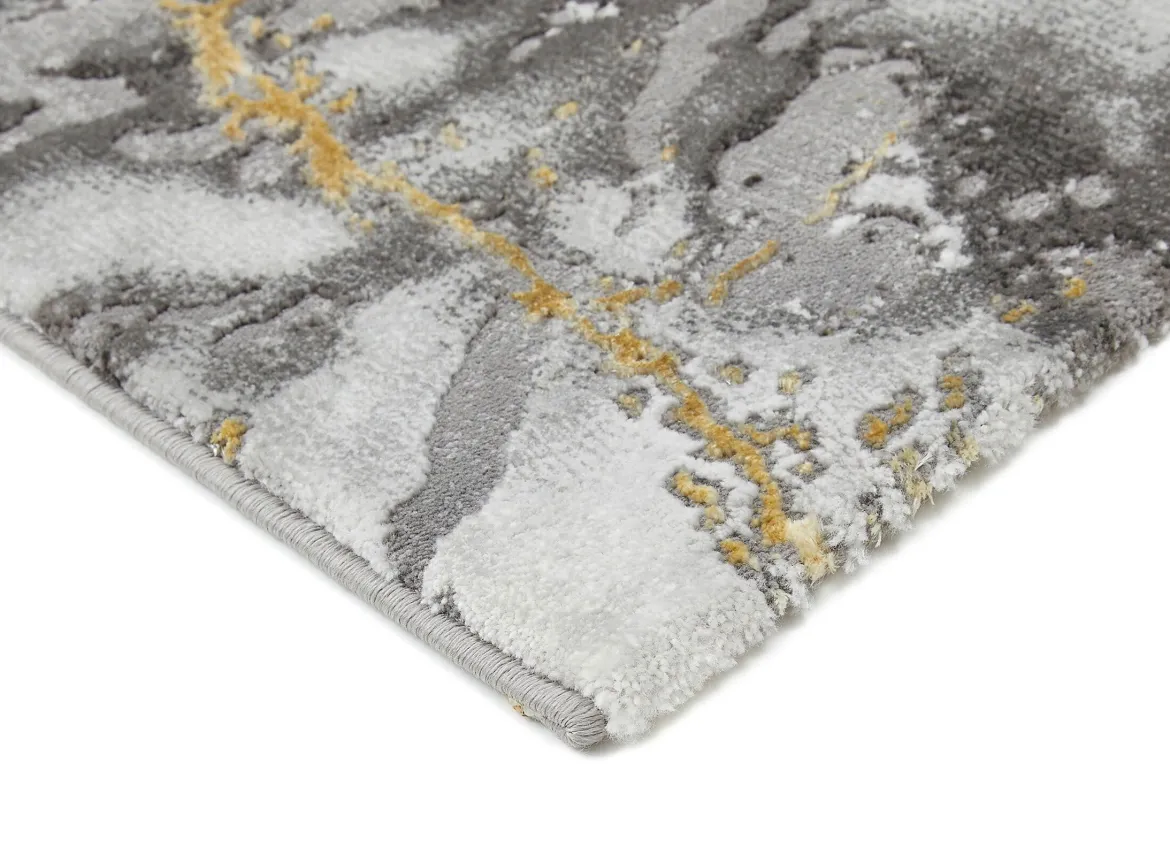 Stilsichere Brücken und Teppiche mit Marmormotiv