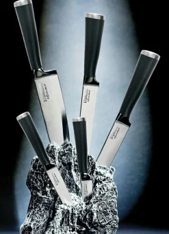 Stoneline® Excalibur® Messerblock, 7-teilig