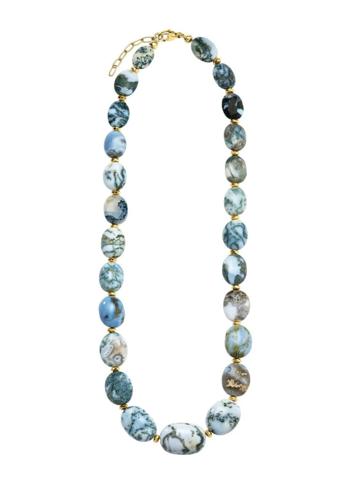 Strahlende Garnitur mit Opal und Hämati