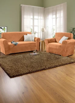 Stretchbezüge mit Fleckschutz