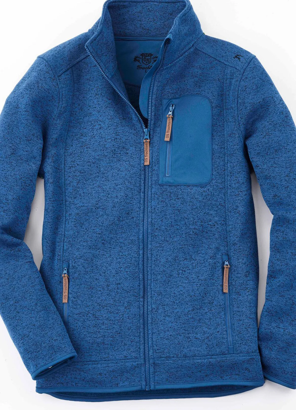 Strickfleece-Kurzjacke