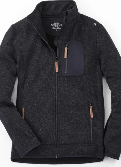 Strickfleece-Kurzjacke
