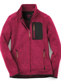 Strickfleece-Kurzjacke
