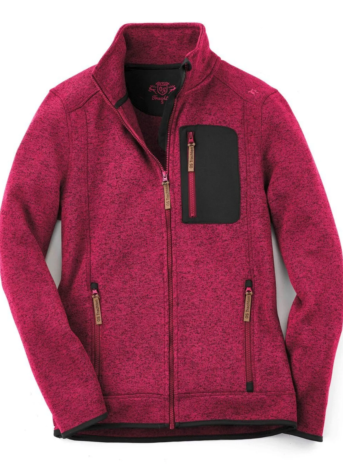 Strickfleece-Kurzjacke
