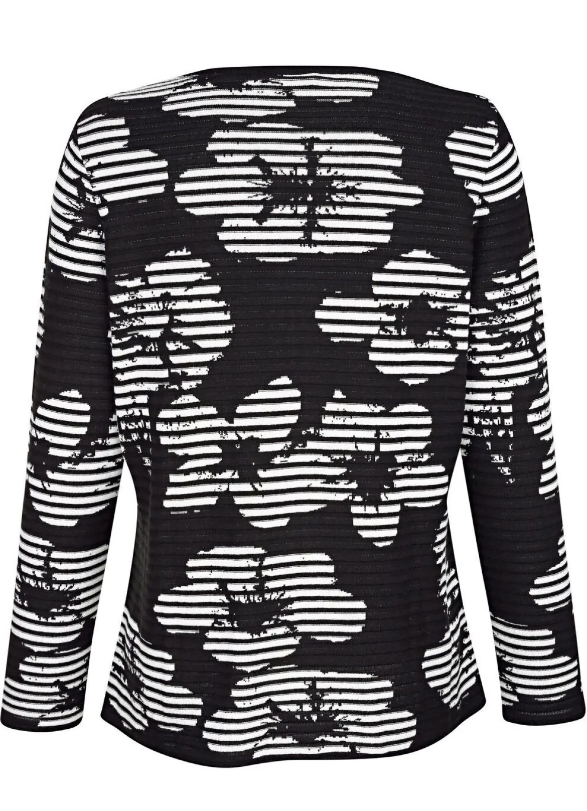 Strickjacke in Feinstrick