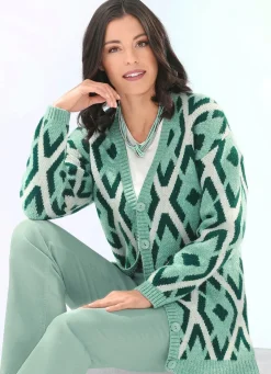 Strickjacke in sehr flauschiger Qualität