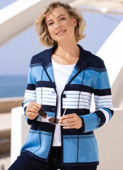 Strickjacke mit dekorativen Details