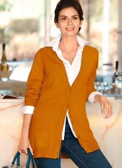 Strickjacke mit Modal