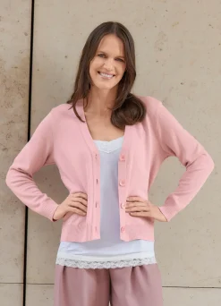Strickjacke mit supersoftem Griff