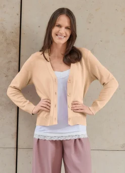 Strickjacke mit supersoftem Griff