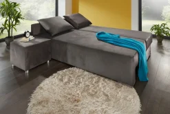 Superkomfortable Polsterecke mit Hocker