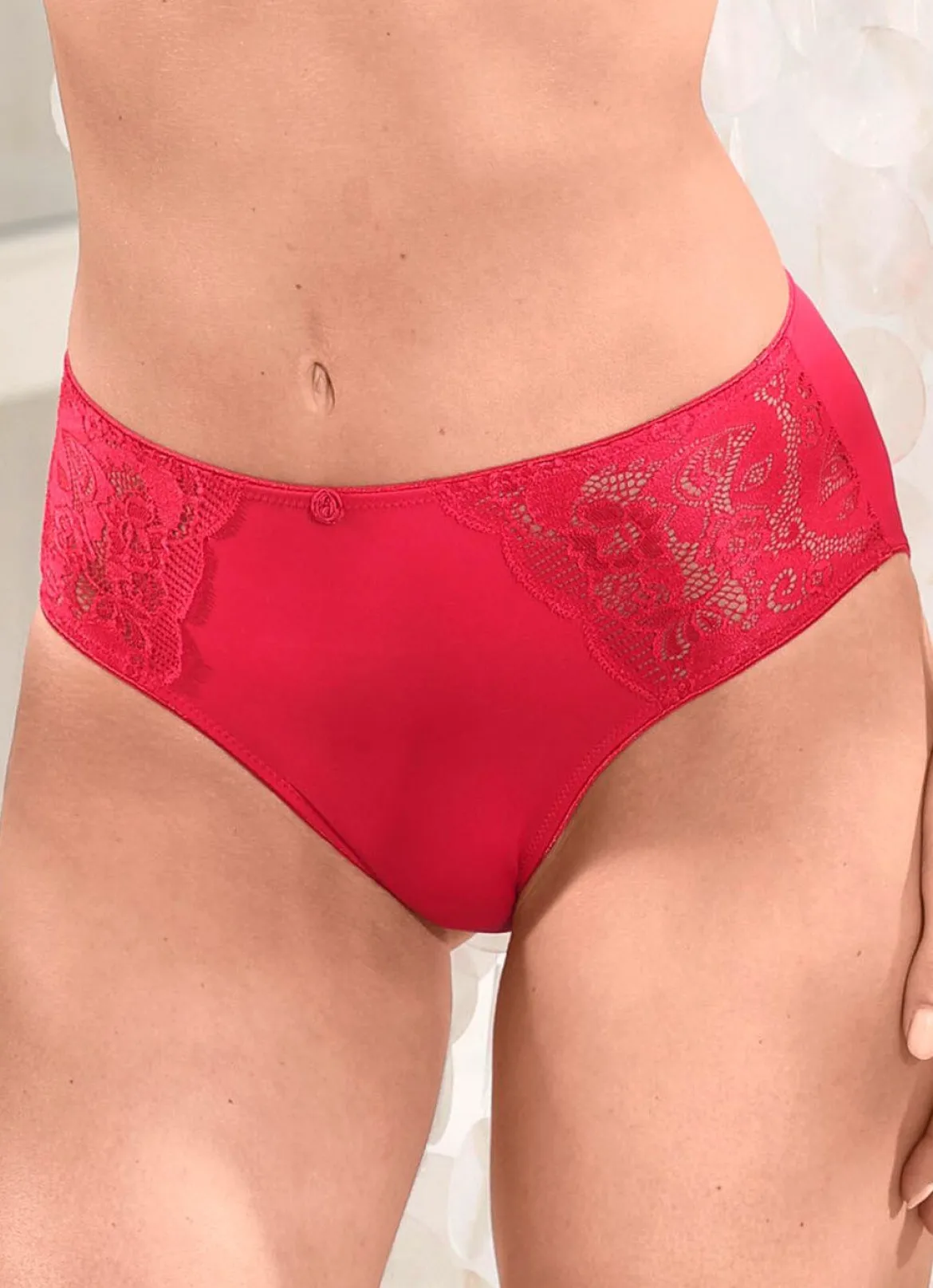 Susa Slip mit Elastikspitze