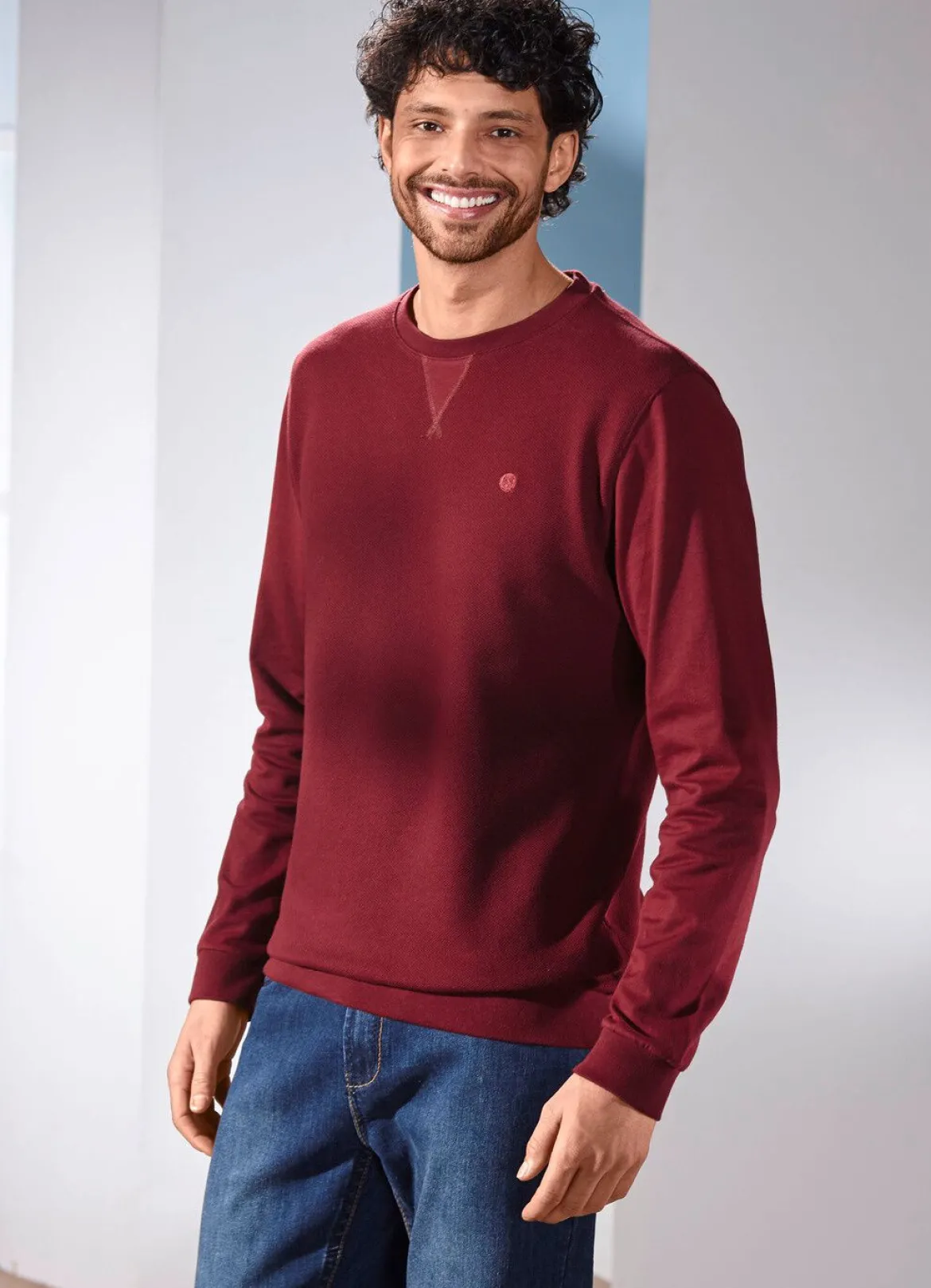 Sweatshirt in 3 Farben