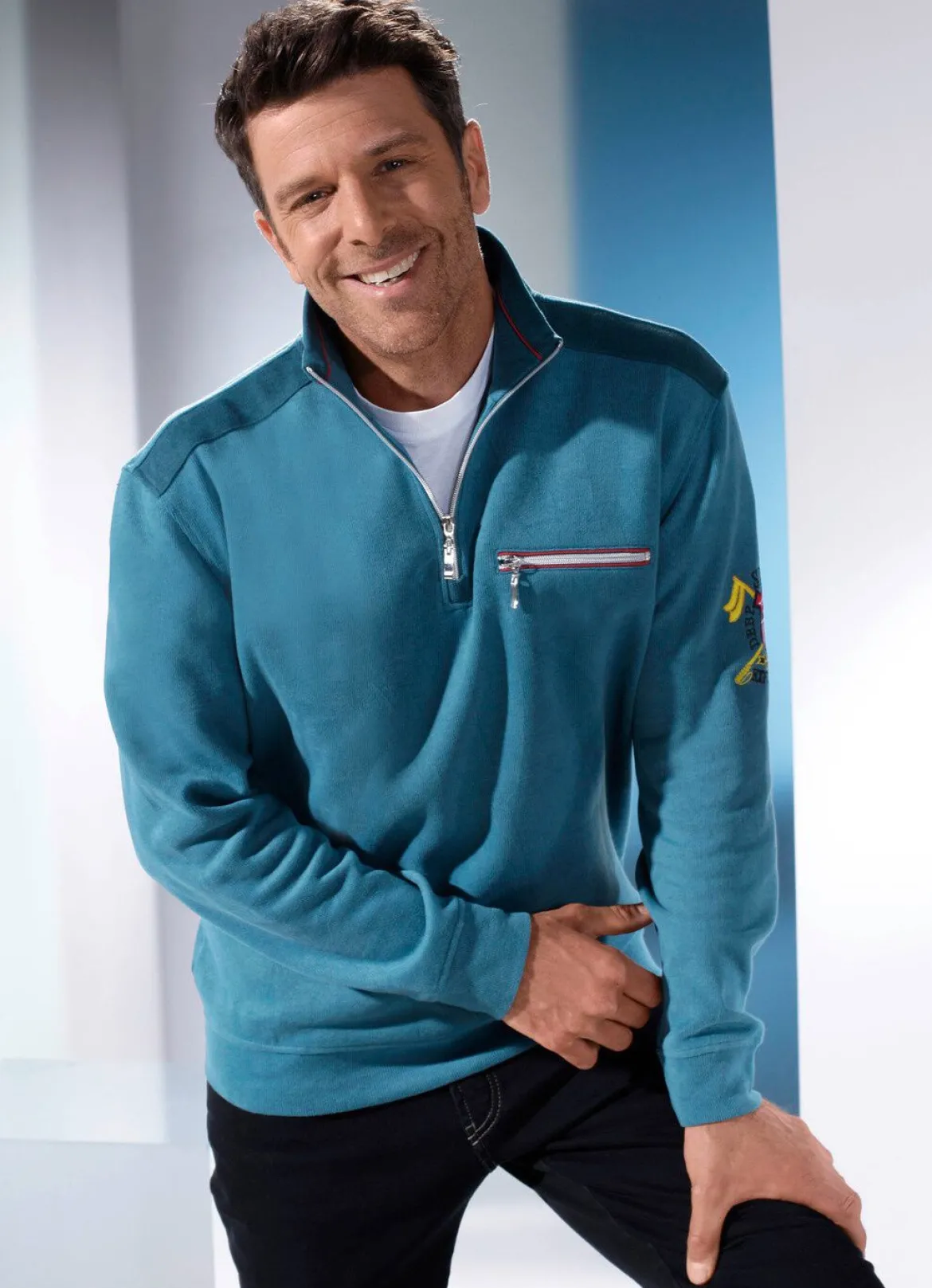 Sweatshirt in 3 Farben