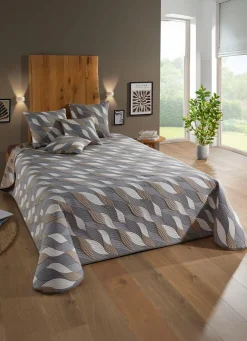 Tagesdecke und Kissenbezüge in Jacquard-Qualität