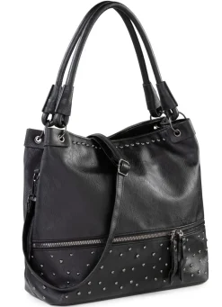 Tasche mit trendigen Ziernieten