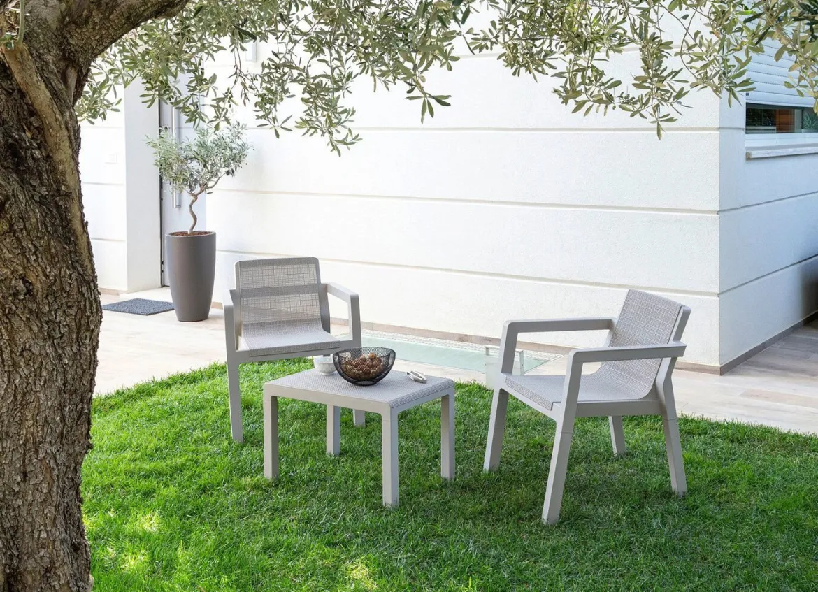 3-teiliges Balkon-Set