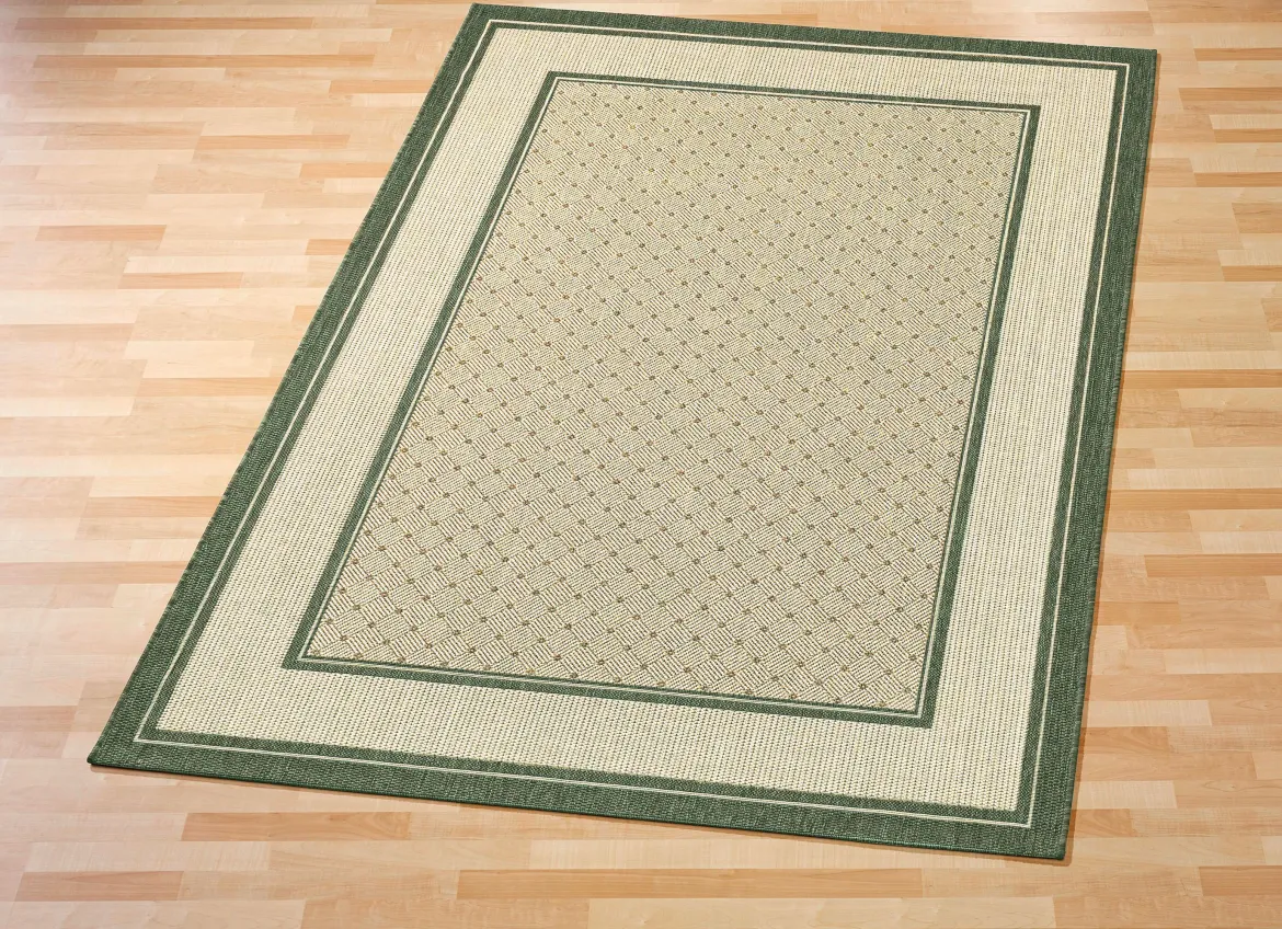 Teppiche in Sisal-Optik für den Innen- und Außenbereich