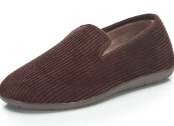 Textil-Hausschuh in Cord-Optik