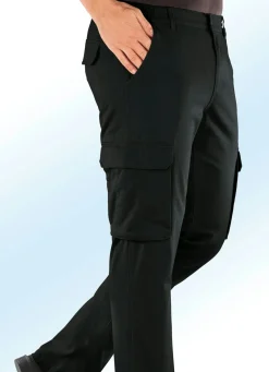Thermohose mit Cargotaschen in 4 Farben