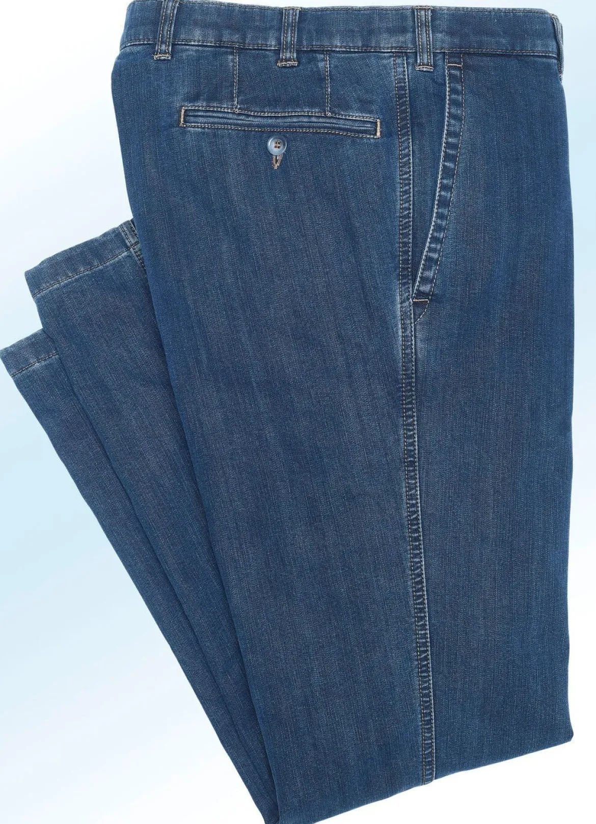 Thermojeans mit Dehnbund in 5 Farben