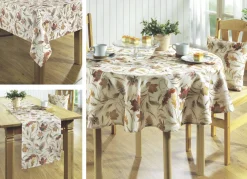 Tisch- und Raumdekoration mit hochwertigem Textildruck