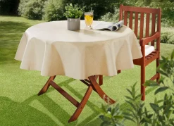 Tischdecke oder Sitzkissen für den Innen- und Außenbereich mit Fleckschutz-Ausrüstung