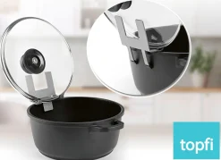 Topfdeckelhalter