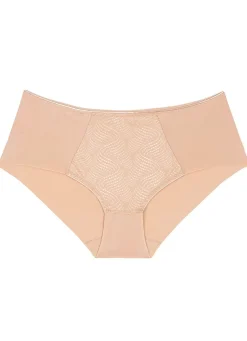 Triumph Slip mit Jacquardeinsatz im Vorderteil