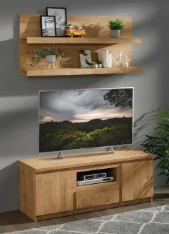 TV-Longboard mit Wandboard