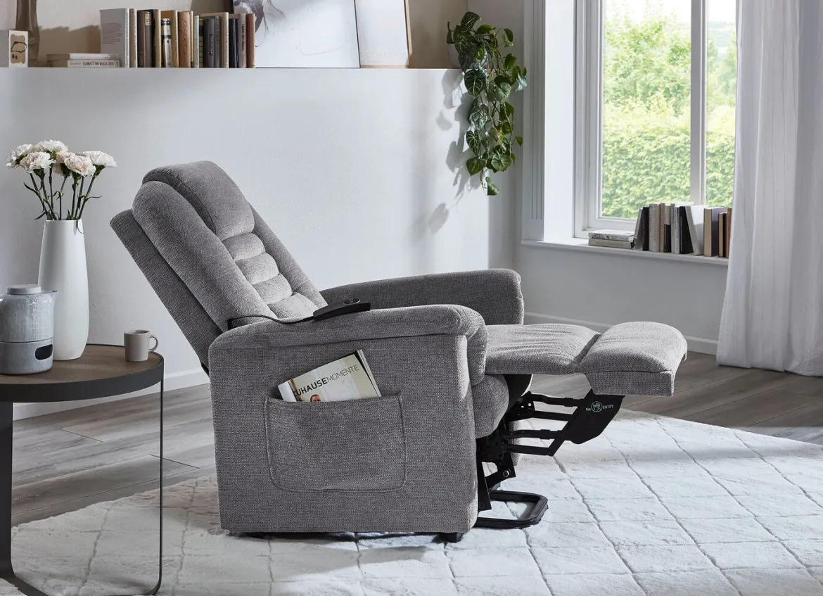 TV-Sessel mit Motor und Aufstehhilfe