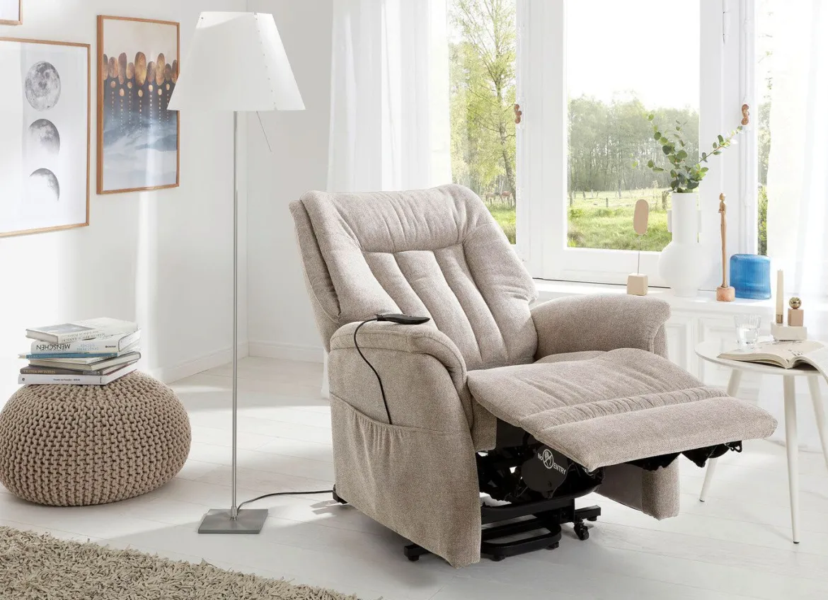 TV-Sessel mit Motor und Aufstehhilfe