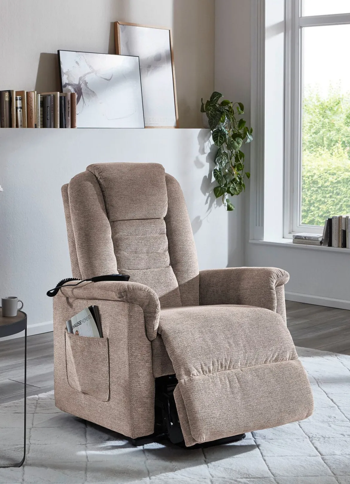 TV-Sessel mit Motor und Aufstehhilfe