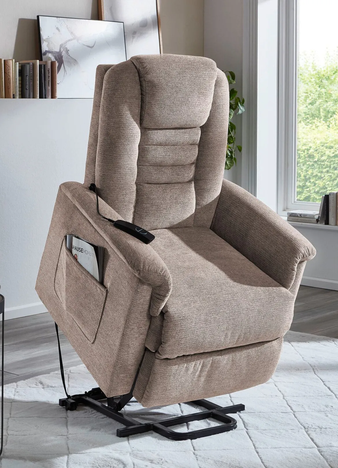 TV-Sessel mit Motor und Aufstehhilfe