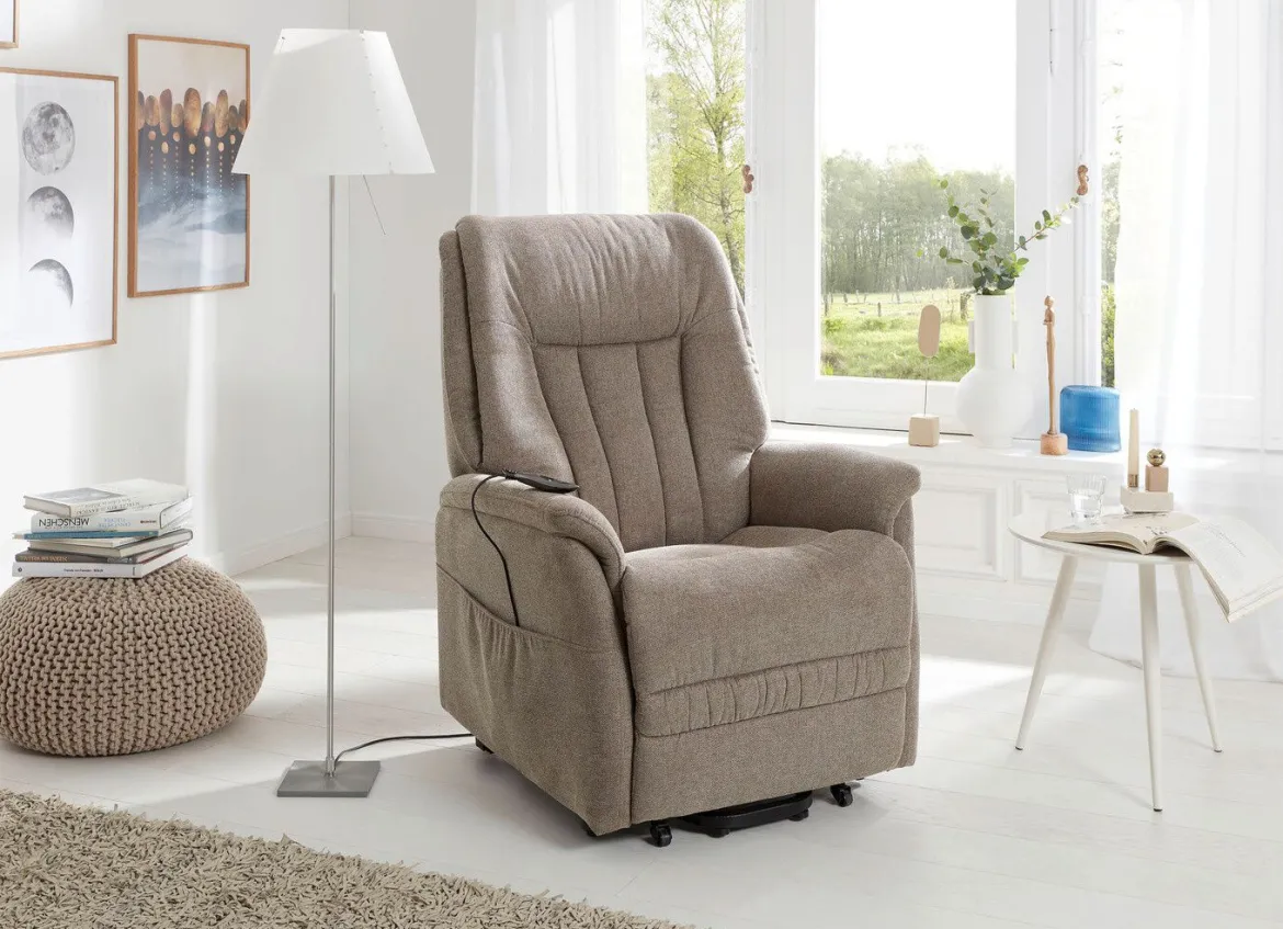 TV-Sessel mit Motor und Aufstehhilfe